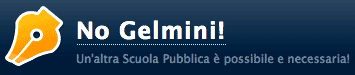 logo sito No Gelmini!
