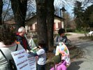 Palloncini per la Nonviolenza, via Padova, Milano